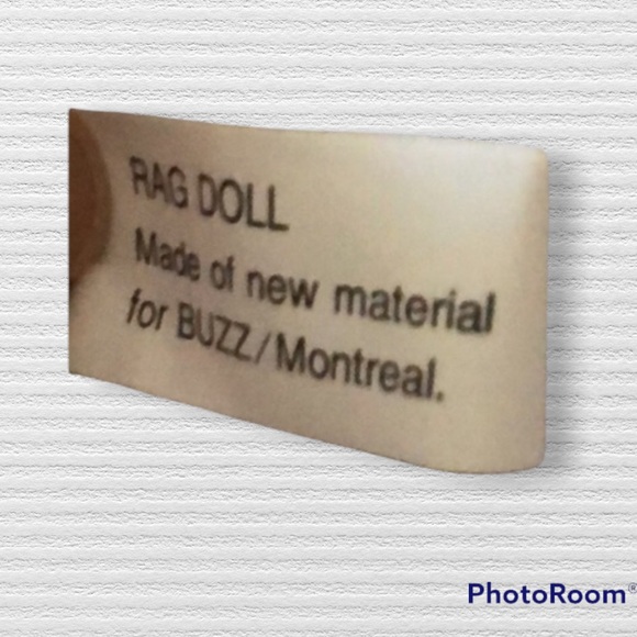 Retro Rag Dolls with Stringy Blonde Hair - Picture 5 of 7